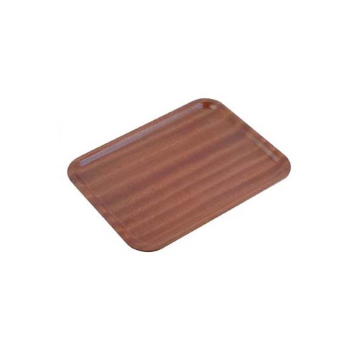 Chef Inox Tray - Wood 480x370mm Mahogany