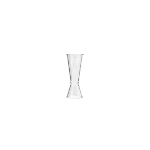 Tru-Pour Japanese Jigger Polycarbonate 30/60Ml Clear