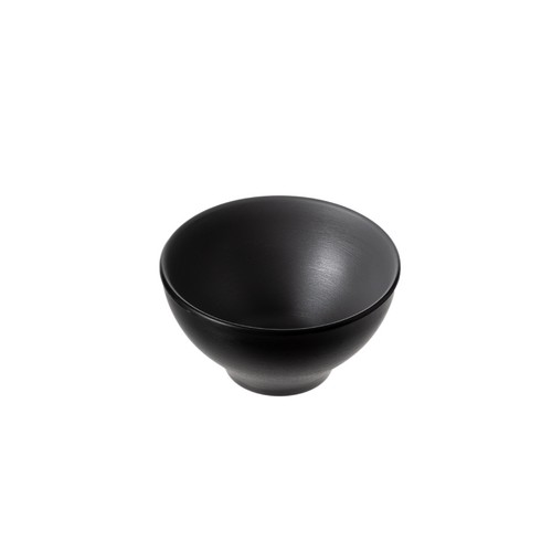 Coucou Melamine Dual Colour Round Bowl 11cm - Grey & Black