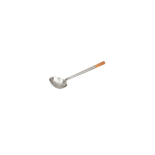 Ladle 114mm Stainless Steel Wood Handle 