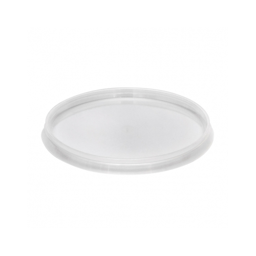 118 Series Round Secure Lid Clear (Box of 1320)