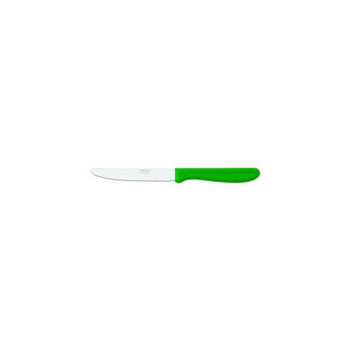 Arcos Paring / Steak Knife - Serrated Blade, Green Handle 110mm 