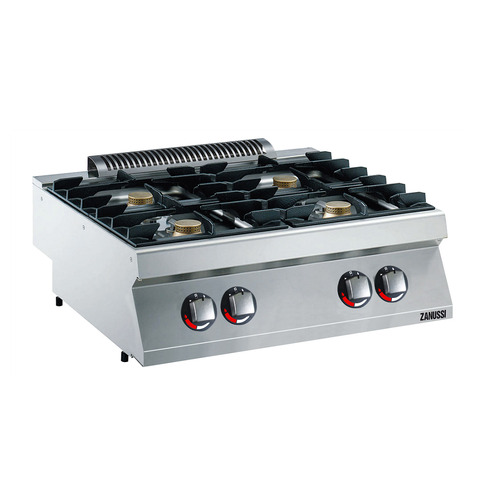 Zanussi EVO700 Gas 4 Open Burner Boiling Top - 800mm