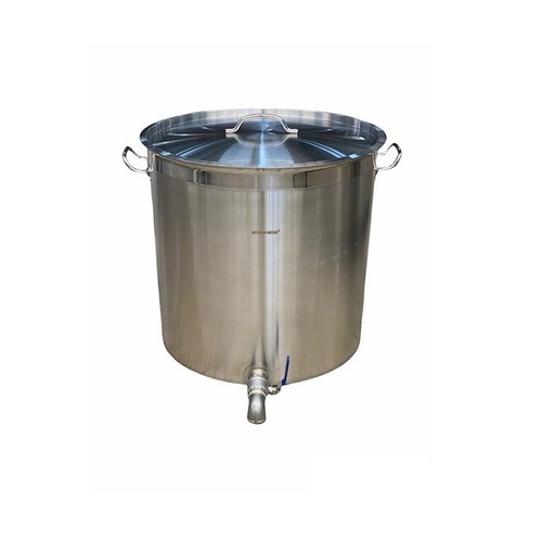 Stainless Steel Stock Pot With Dispenser 130L -  550H x 550(Ø)