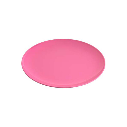 Jab Gelato - Pink Round Melamine Plate Coupe 200mm (Box of 12)