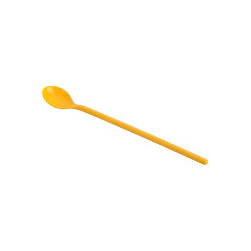 Jab Gelato - Yellow Melamine Soda Spoon 200mm (Box of 12)