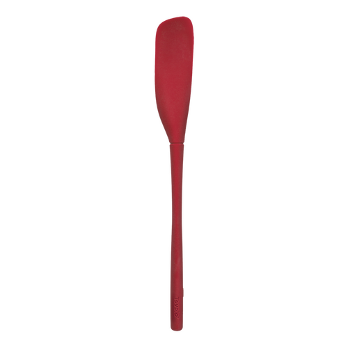 Tovolo Flex-Core All Silicone Spatula Set of 5 - Cayenne, Red