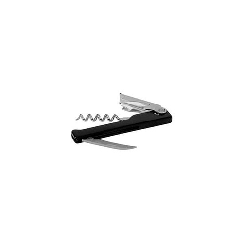 Waiters Friend - Serrated Blade Black Plastic Sides