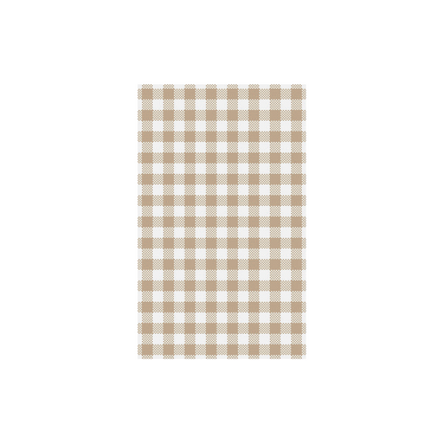 Moda Greaseproof Paper Coffee Gingham 190x310mm (Pack of 200)