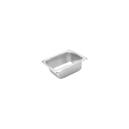 Trenton Standard Gastronorm Steam Pans 1/6 Size 176x162x100mm / 1.9Lt Stainless Steel (Box of 6)