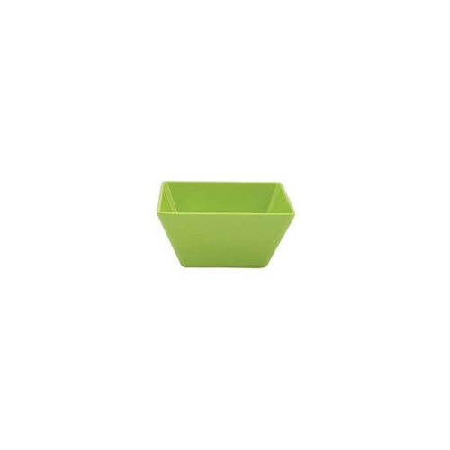 Ryner Melamine Serving Bowls Square Bowl 130x130x70mm Lime 