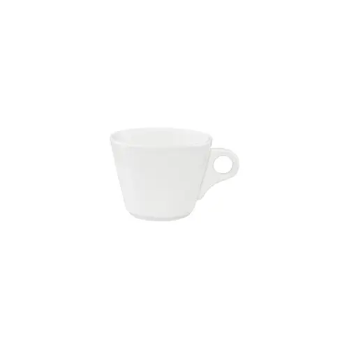 Tablekraft Core White Cappuccino Cup V Shape 220ml 115x70mm (Box of 6)