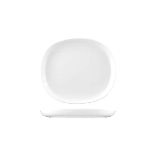 Sango Ora White Coupe Plate White 200x175mm 