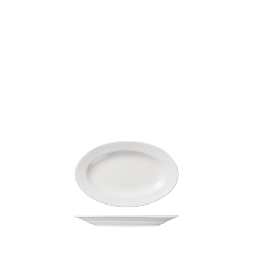 Ariane Prime Oval Plate Wide Rim 170x110mm (Box of 12)