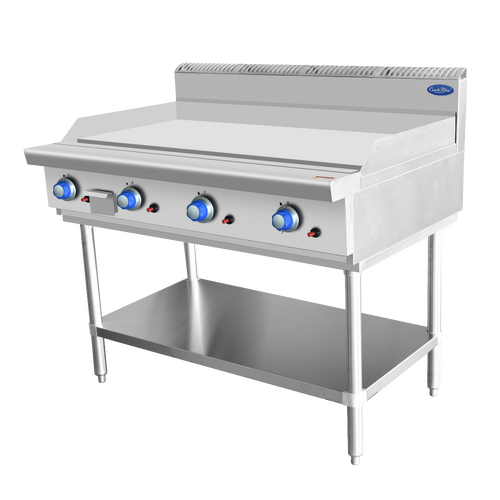 Cookrite AT80G12G-F-LPG - 1200mm Gas Hotplate on Leg Stand - LPG