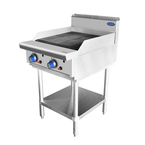 Cookrite AT80G6C-F-LPG - 600mm Gas Radiant Chargrill on Leg Stand - LPG