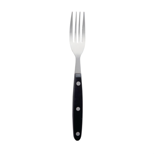 Olympia Steak Fork Black Handle 200mm (Box of 12)