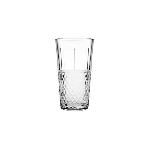 Pasabahce Highness Highball Stackable Drinking Glass 81x137mm/355ml (Box of 12)