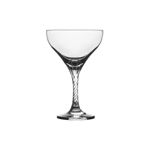 Pasabahce Twist Champagne Saucer 280ml (Box of 24)