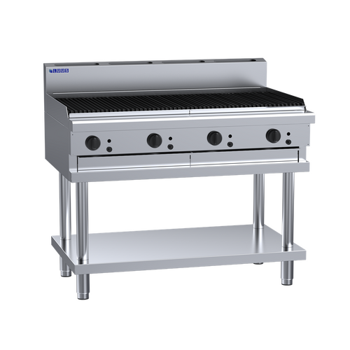 Luus CS-12C - Gas 1200mm Chargrill on Stand