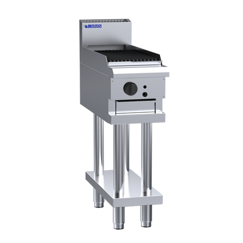 Luus CS-3C - Gas 300mm Chargrill on Stand