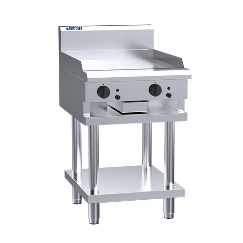 Luus CS-6P - Gas 600mm Griddle on Leg Stand