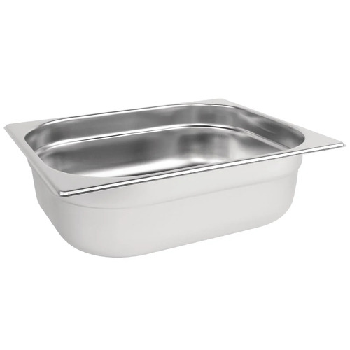 Vogue Stainless Steel 1/2 Gastronorm Tray 65mm 4Ltr