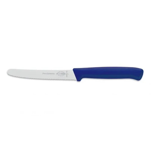 F.Dick Pro-Dynamic Utility Knife Serrated Edge 110mm Blue B/P (Box of 6)