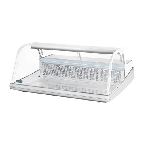 Polar GE961-A Counter Top Serve Over Fish Display Unit White - 1245mm