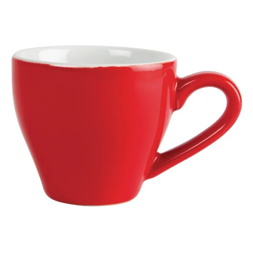 Olympia Cafe Espresso Cup Red 100ml (Box of 12)