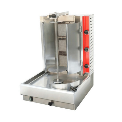 Gasmax KB-3 - Semi-Automatic 3 Burner Kebab Machine - Natural Gas