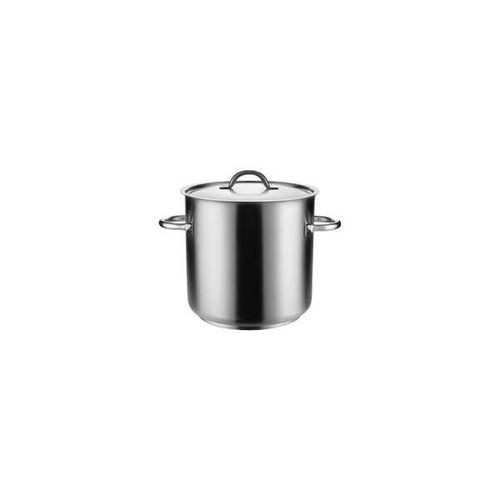 Pujadas Stockpot With Cover 200x200mm / 6.2Lt 18/10 Stainless Steel 