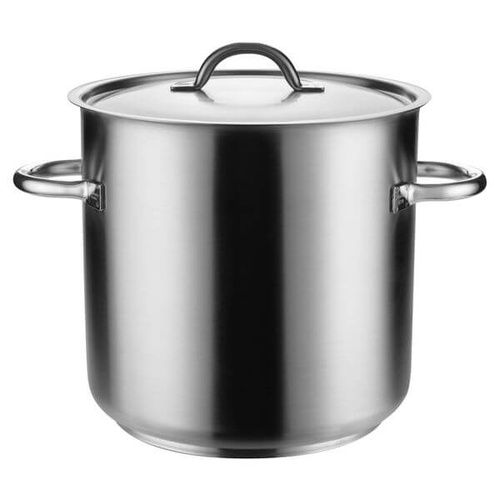 Pujadas Stockpot With Cover 500x500mm / 98.0Lt 18/10 Stainless Steel 