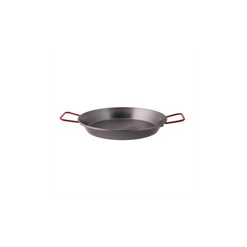 Pujadas Paella Pan 380mm Black Steel 