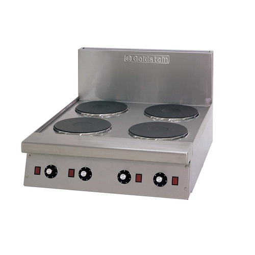 Goldstein PEB4S - 4 x Electric Solid Plates Cooktop