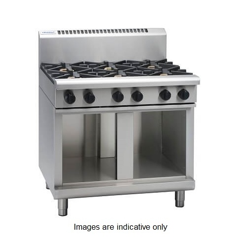 Waldorf RN8603G-CB - 4 Burner Cooktop + 300mm Griddle on Cabinet Base