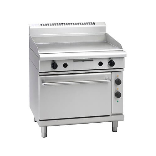 Waldorf RN8619GE - 900mm Gas Griddle with Electric Static Oven