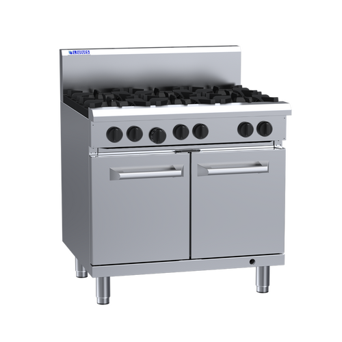 Luus RS-6B - 6 Open Burners with Oven