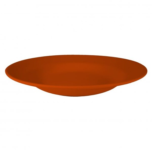 Superware Melamine Red Round Soup Plate 230mm (Box of 12)