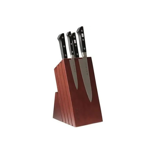 Tojiro Wooden Knife Block with Magnet - Empty