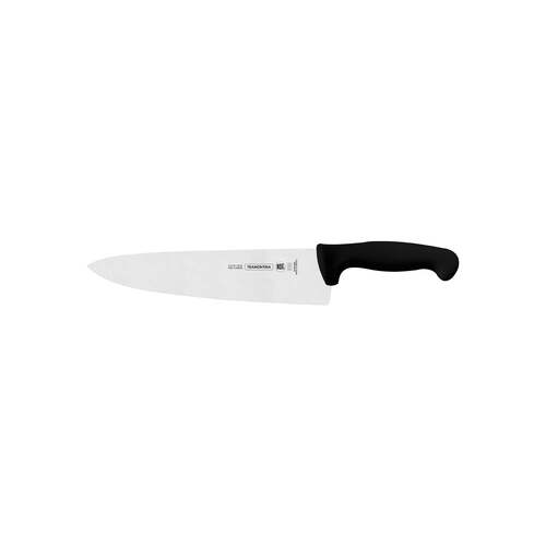 Tramontina Professional Chef's Knife Extra Wide Straight Edge Black Handle - 250mm