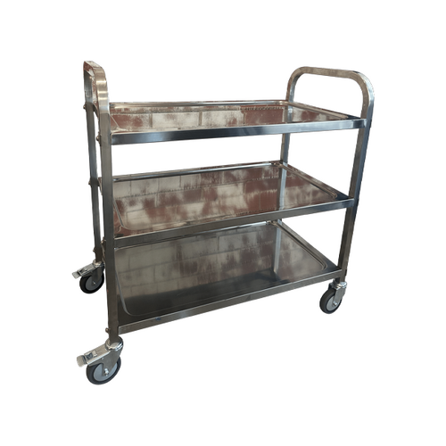 KH Stainless Steel 3 Tier Trolley - 850x430x900mm